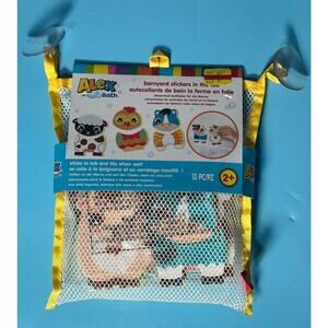 Alex Bath Barnyard Stickers In The Tub